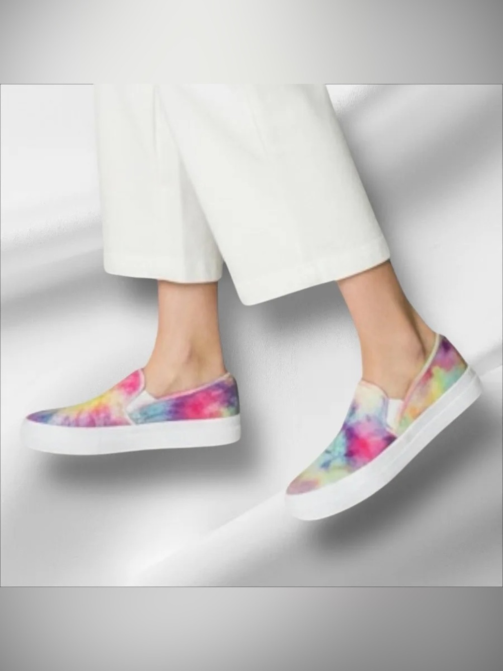 Steve Madden Toshe Slip-On Tie Dye Sneakers Size 10